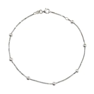 10" Box Bead Anklet