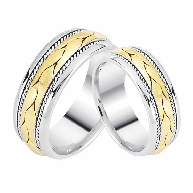 14K Solid Gold Commitment Ring Knot