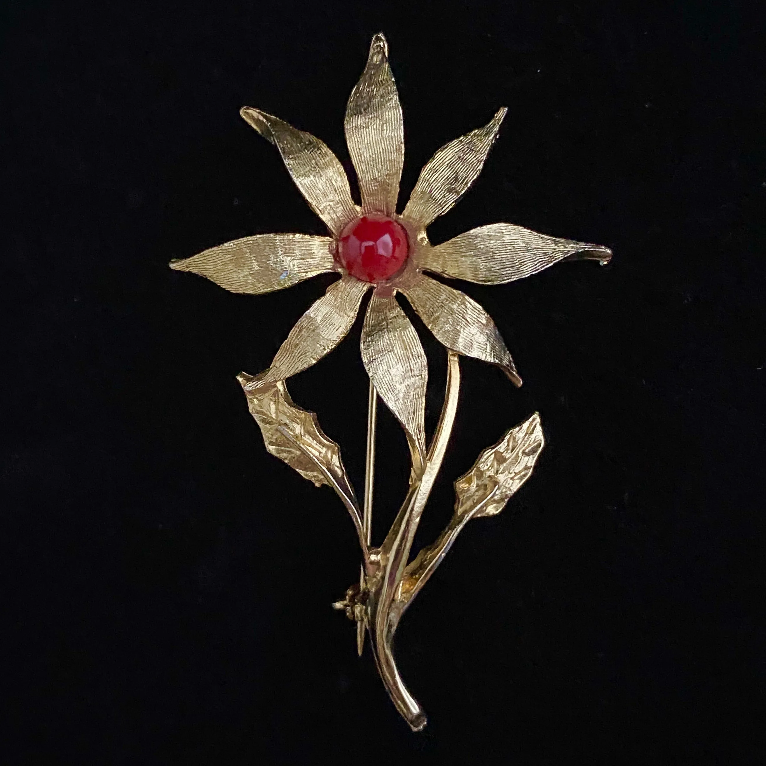 1960s Dodds Flower Brooch