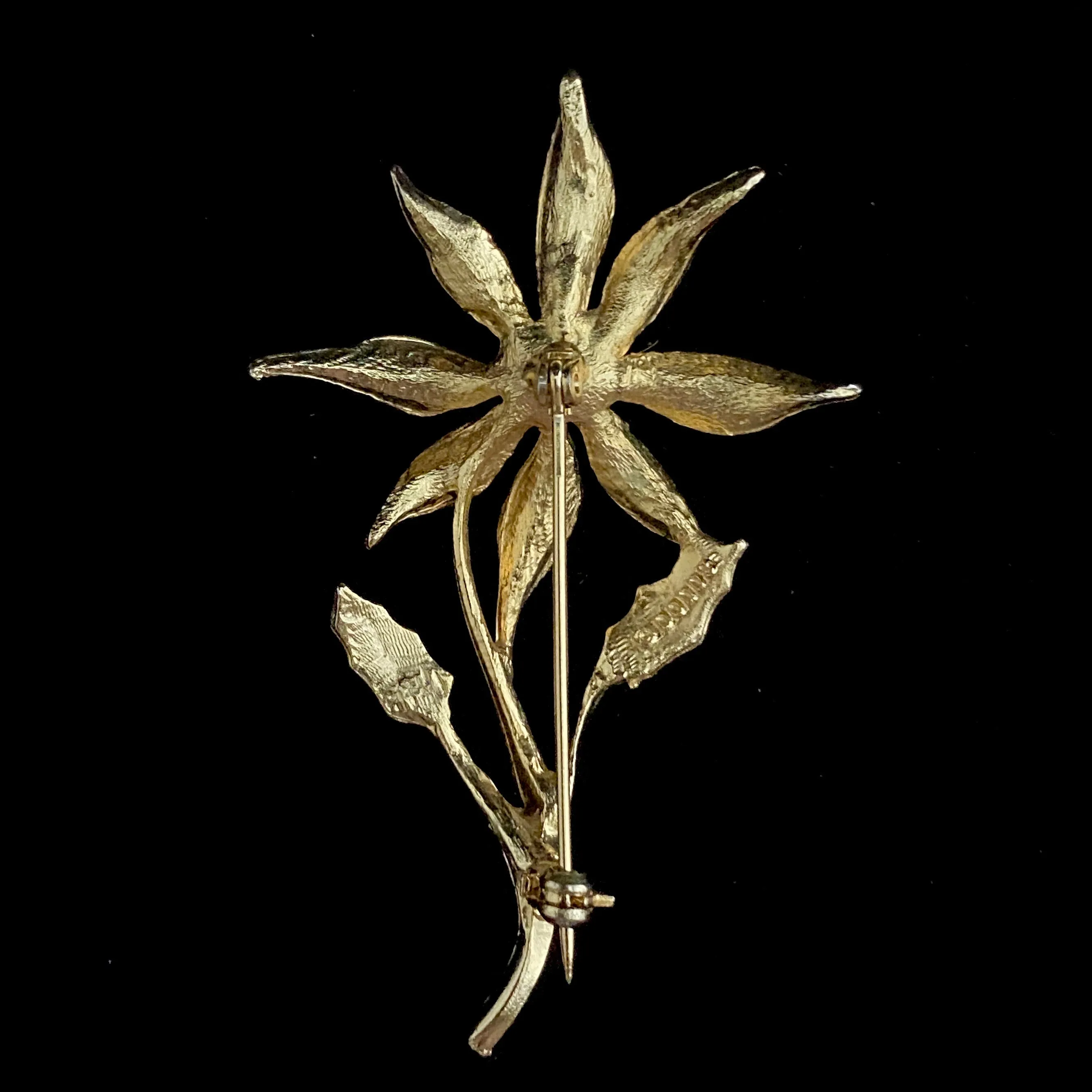 1960s Dodds Flower Brooch