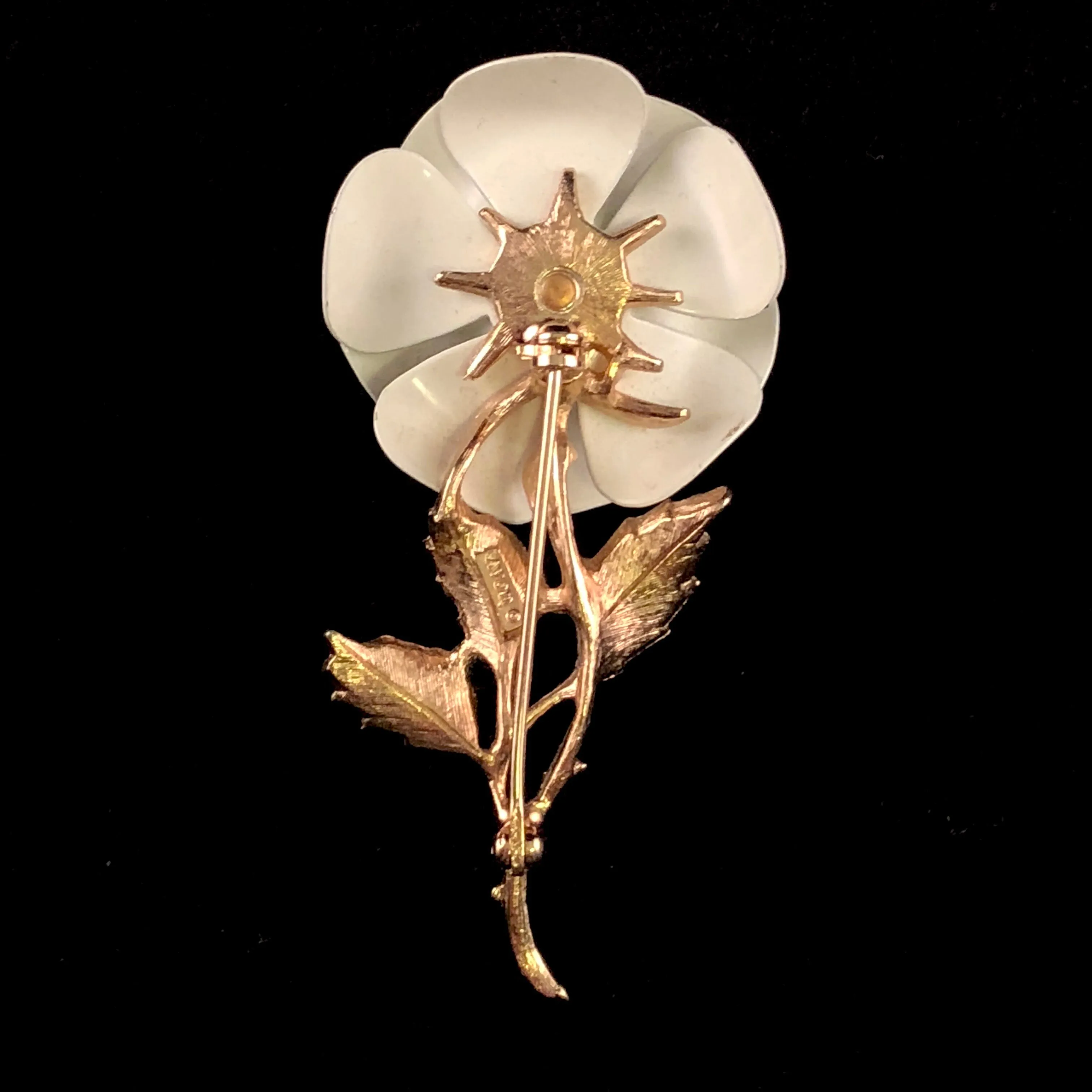 1972 Avon Snow Flower Brooch