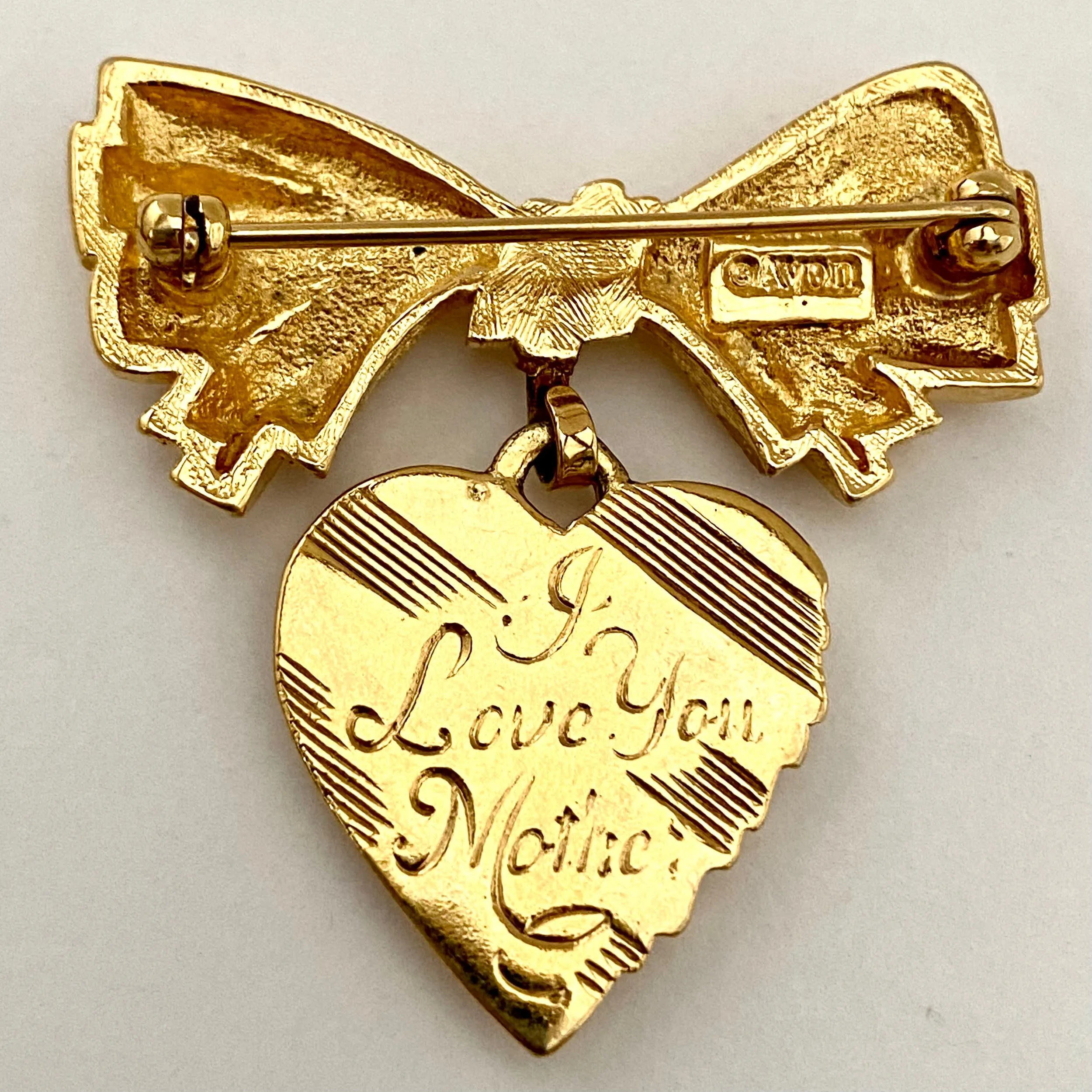 1986 Avon Sentiment Brooch