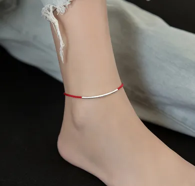 Anklet Female Basic Model Can Be Hung Small Pendant Can Be Used As A Bracelet