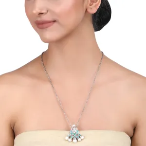 Chaav Lajvita Silver Pendant