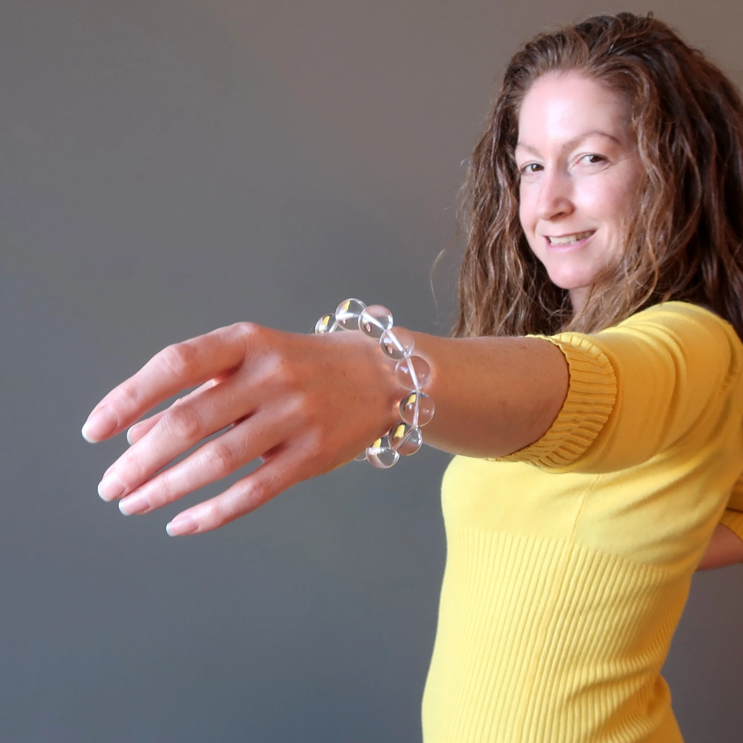 Clear Quartz Bracelet Visions