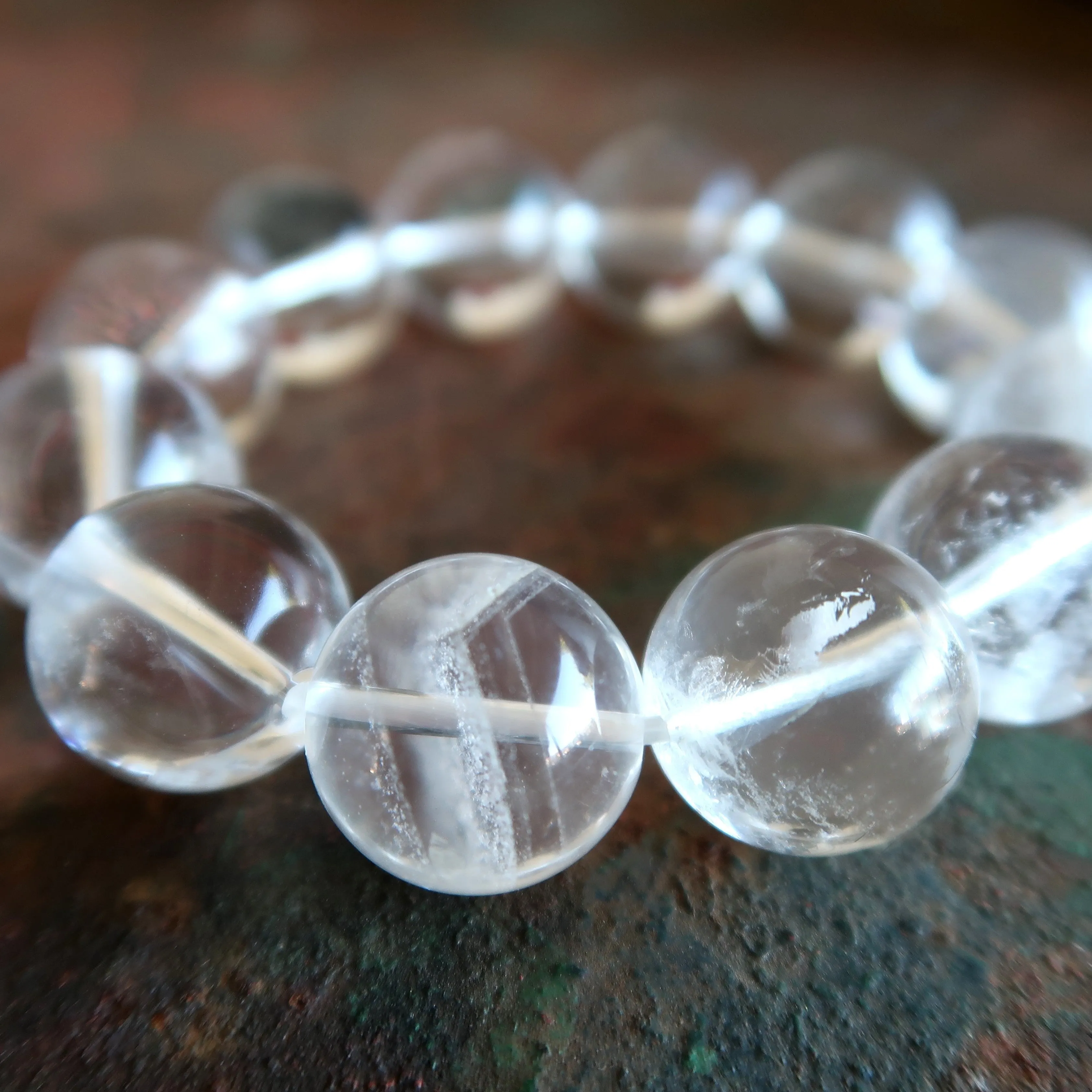 Clear Quartz Bracelet Visions