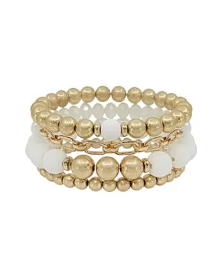 Crystal Stretch Bracelet Set