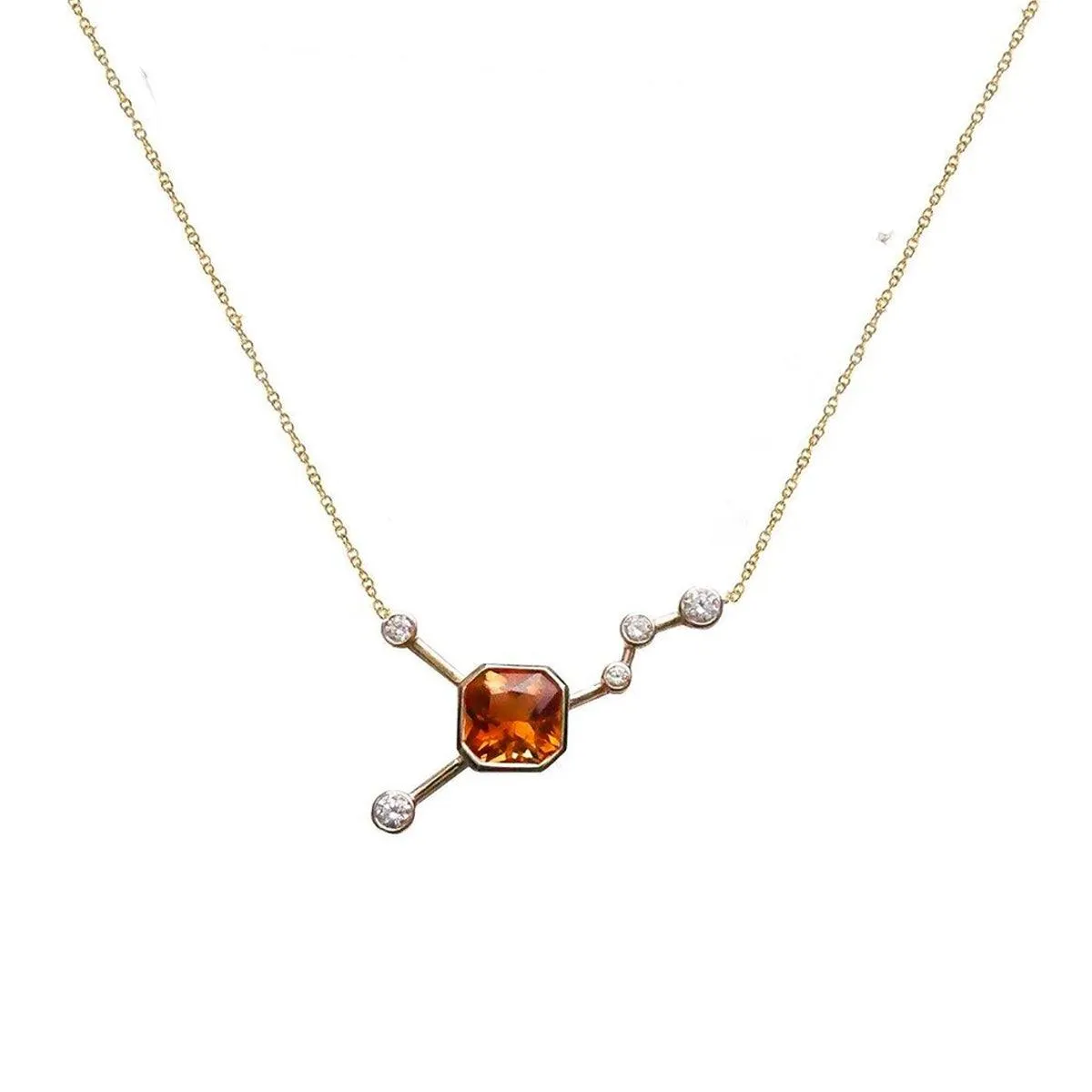 Dopamine Necklace - Citrine | 2.7GMS .25CT