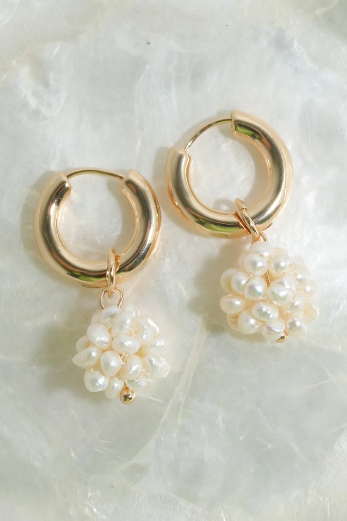 Farida Pearl Earrings