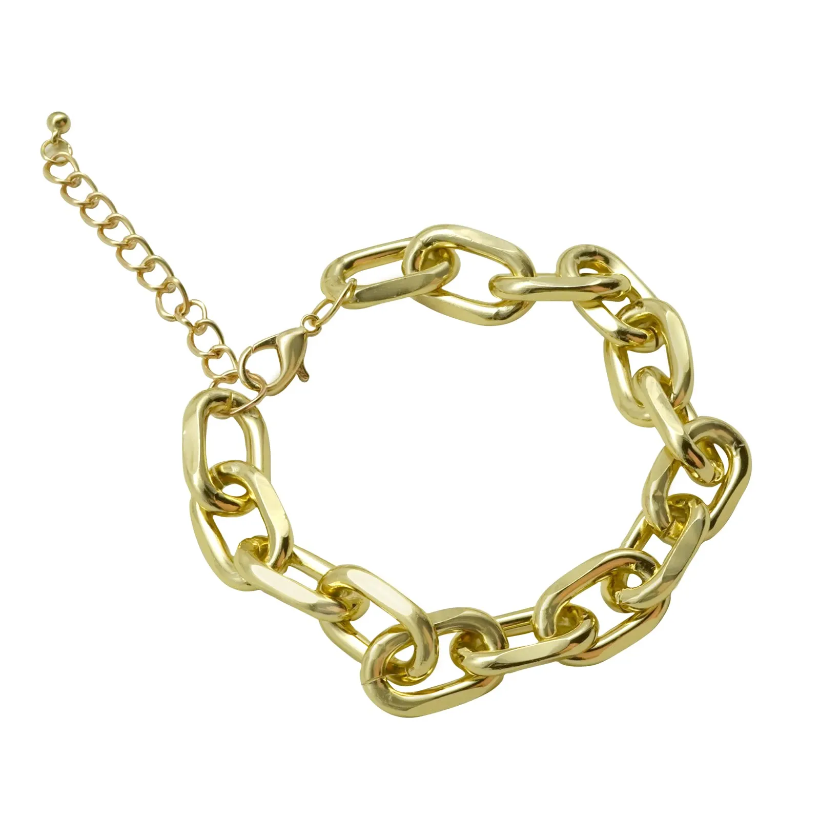 Joker & Witch Too Good Gold Chain Link Anklet for Women