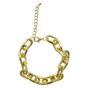 Joker & Witch Too Good Gold Chain Link Anklet for Women