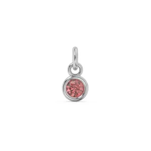 July Birthstone Charm | Sterling Silver