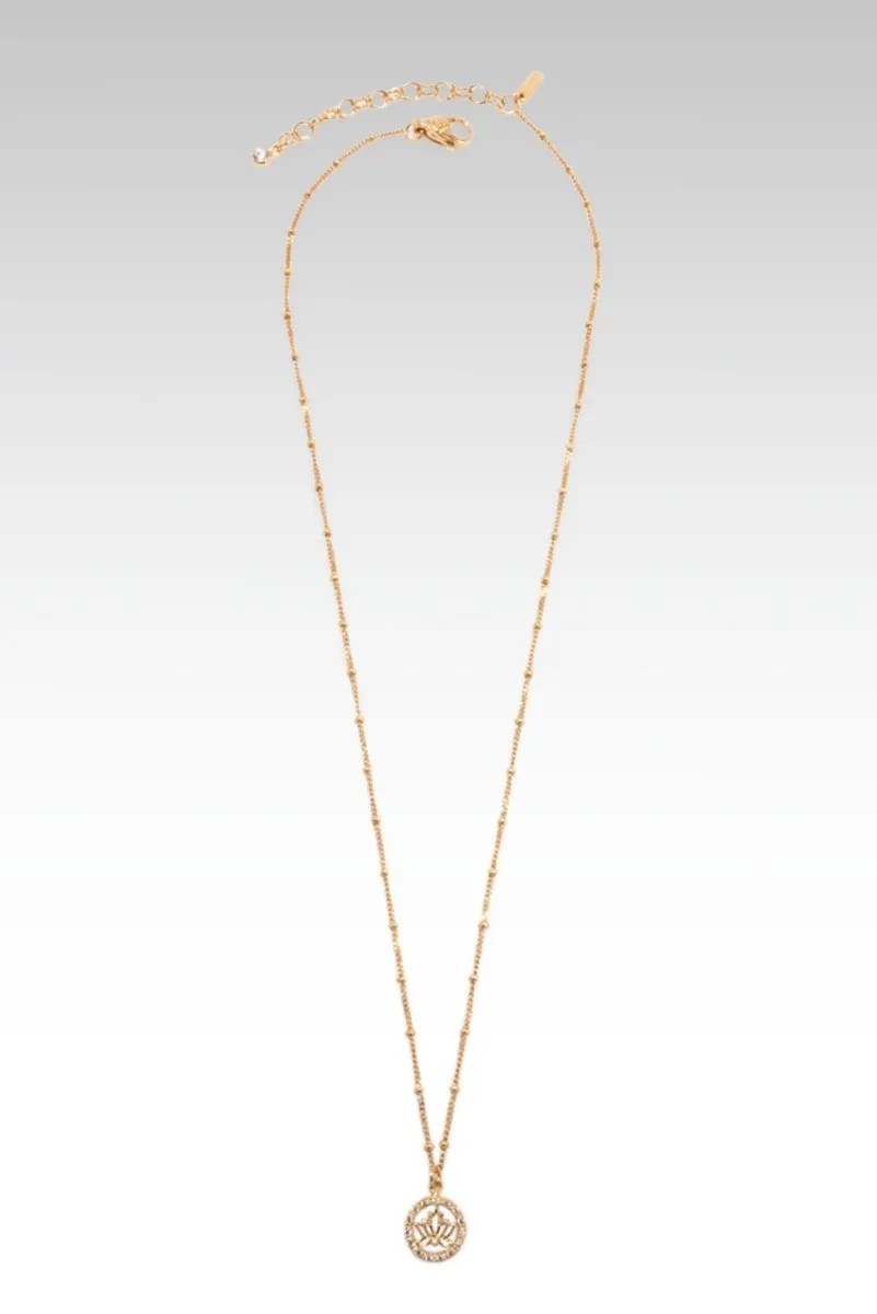 Layers of Perseverance Necklace™ in White Zircon