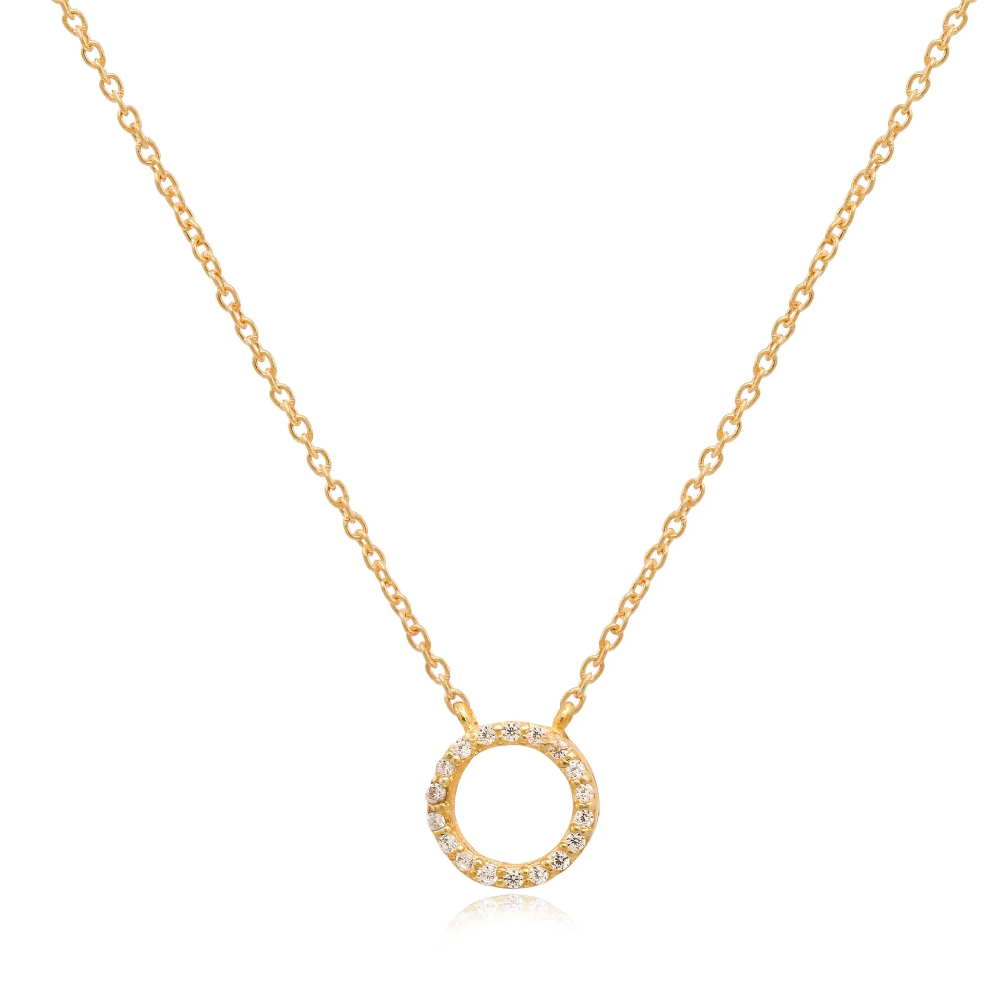 Luna Minimal Round Silver 92.5 Mangalsutra Necklace