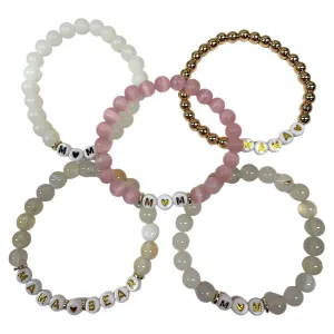 Mom Gemstone Bracelets