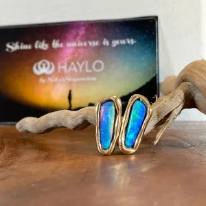 Organic Opal Earrings