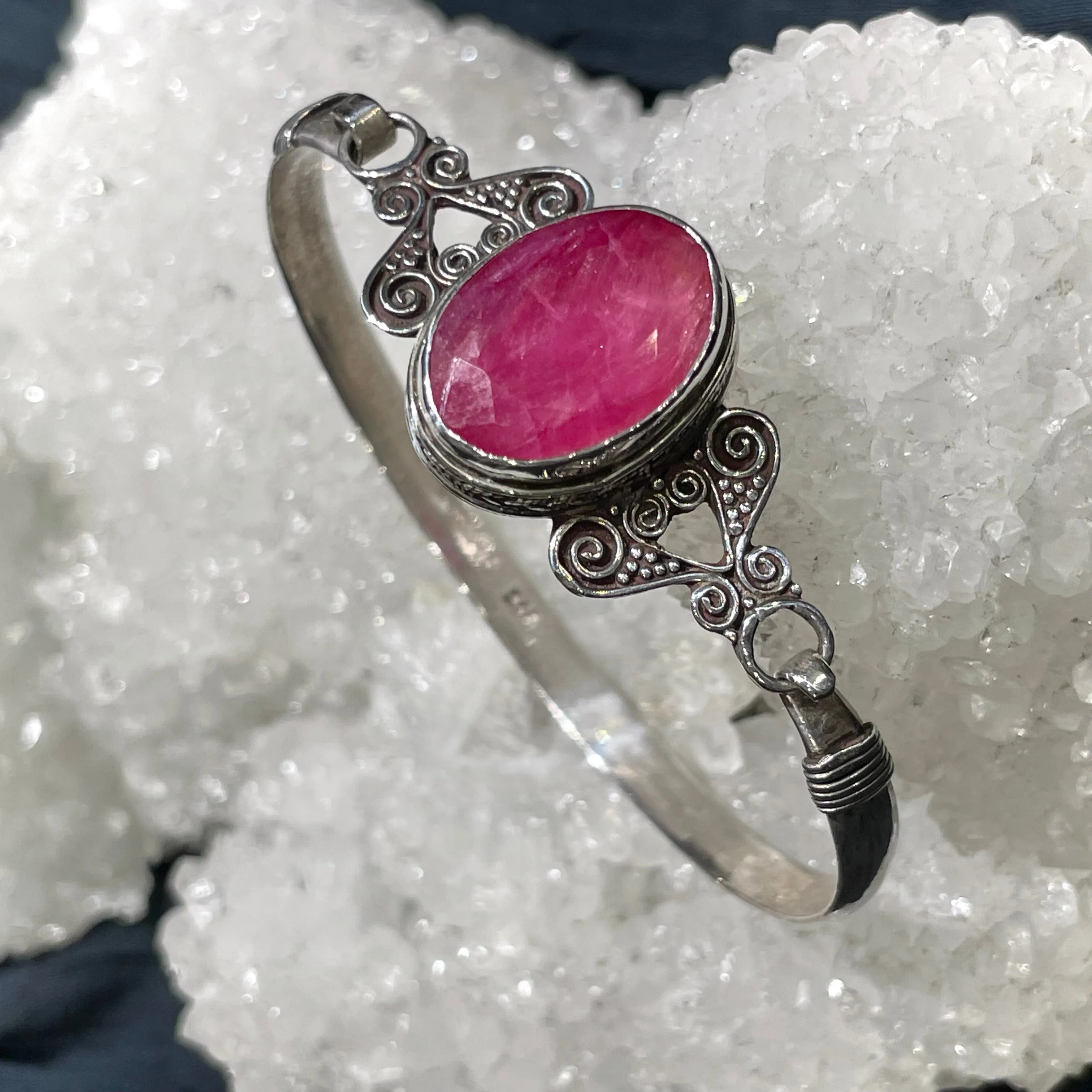 Ornate Ruby Bracelet