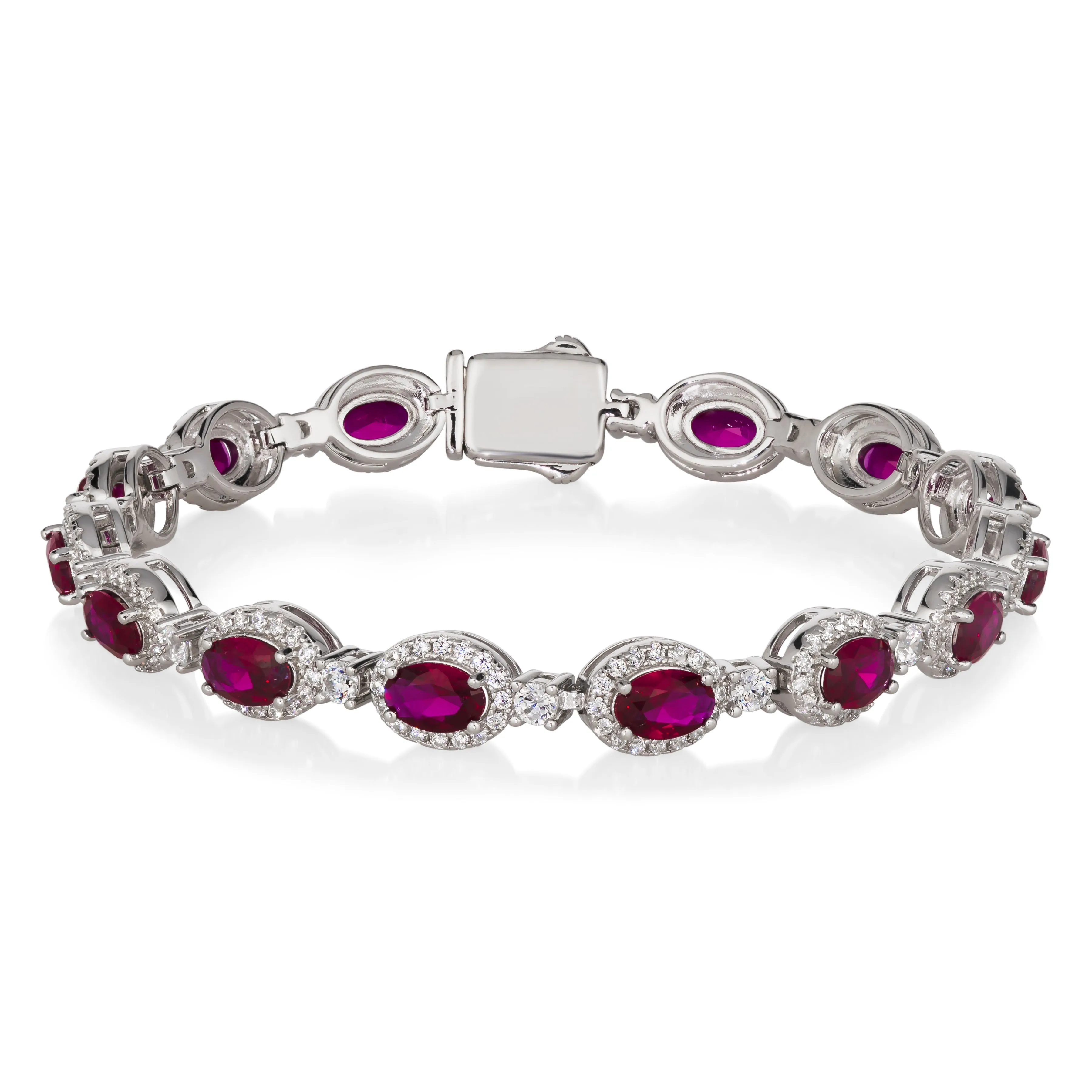 Oval Gem Art Deco Bracelet