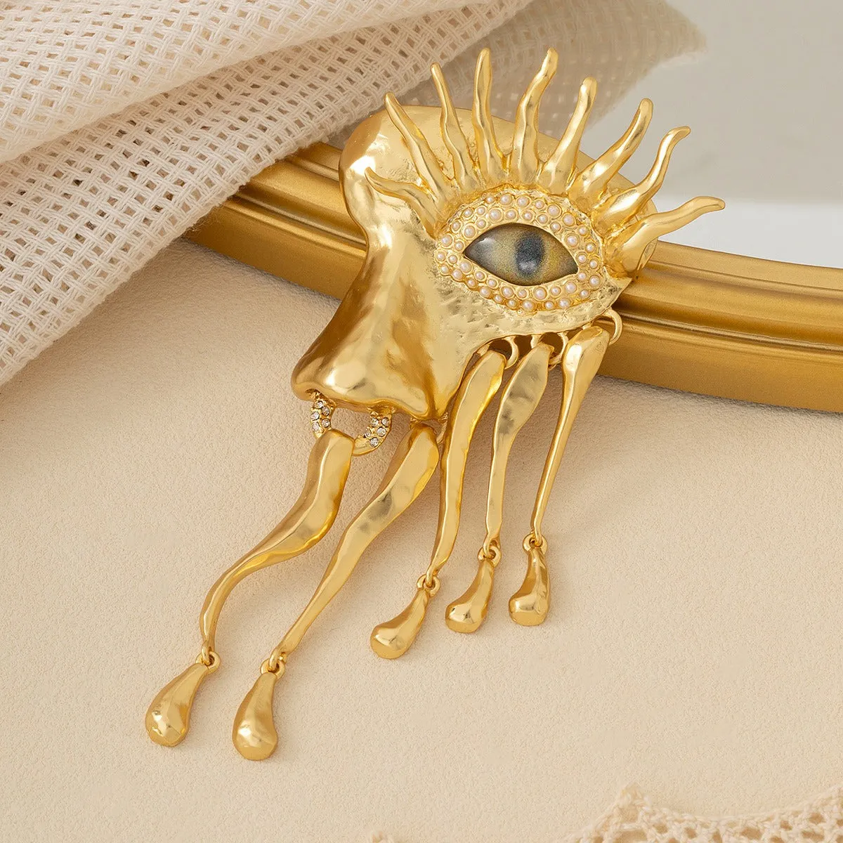 Pre Order:  Artistic Eye Ancient Style Retro Brooch