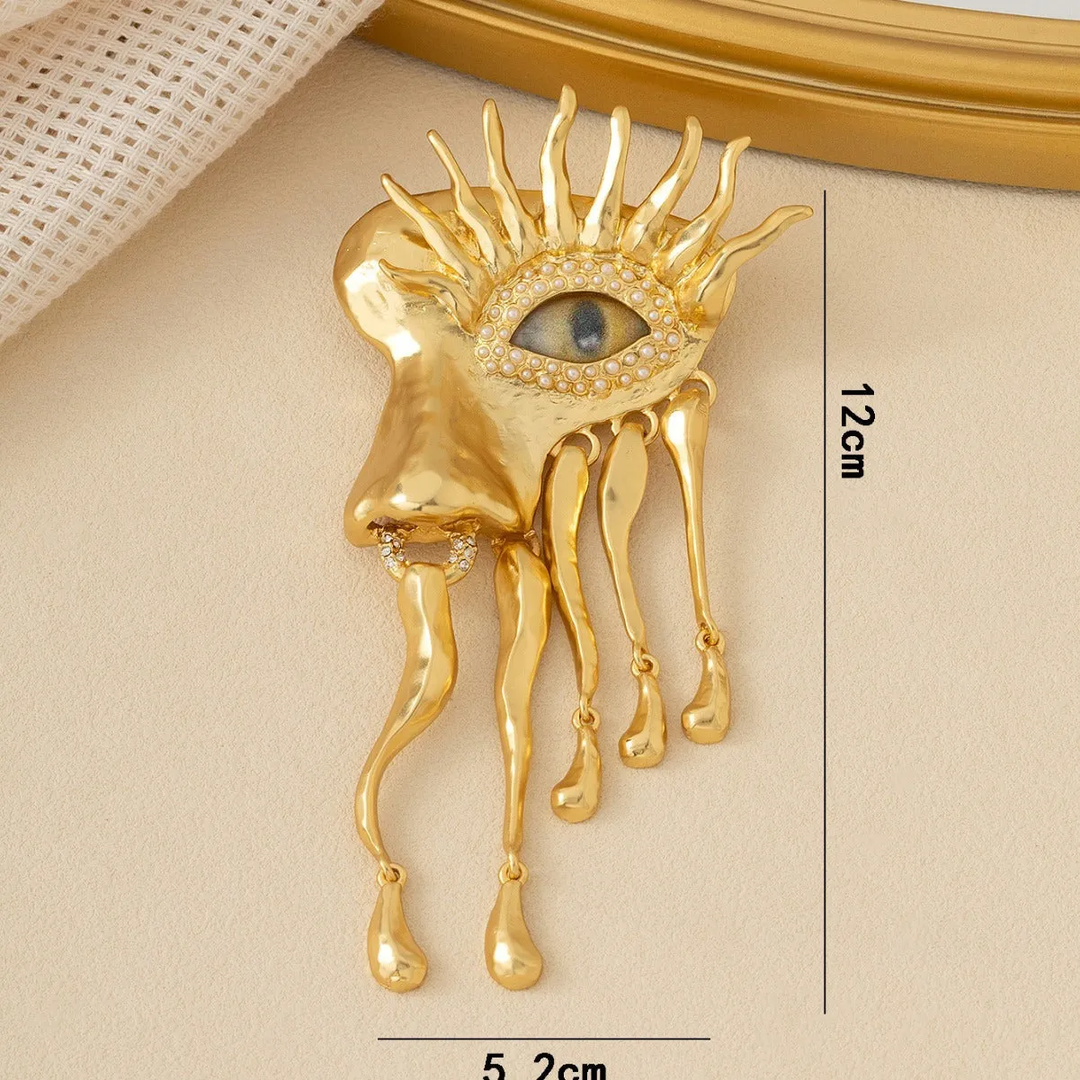 Pre Order:  Artistic Eye Ancient Style Retro Brooch