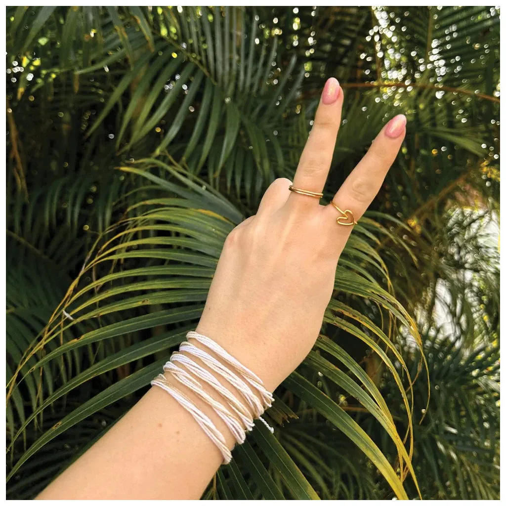 Pura Vida Bracelet - White Sands