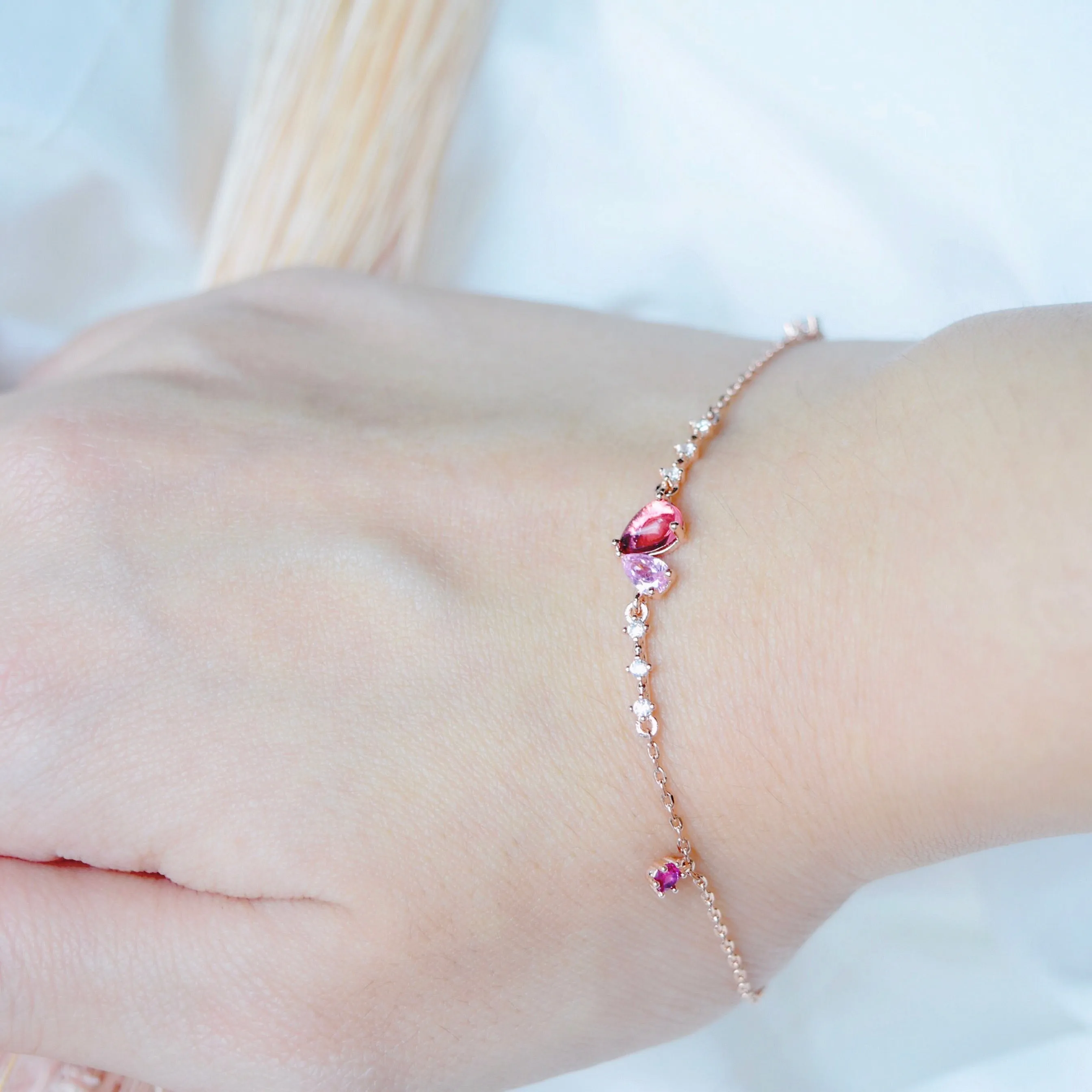 Ruby Hyacinth Bracelet