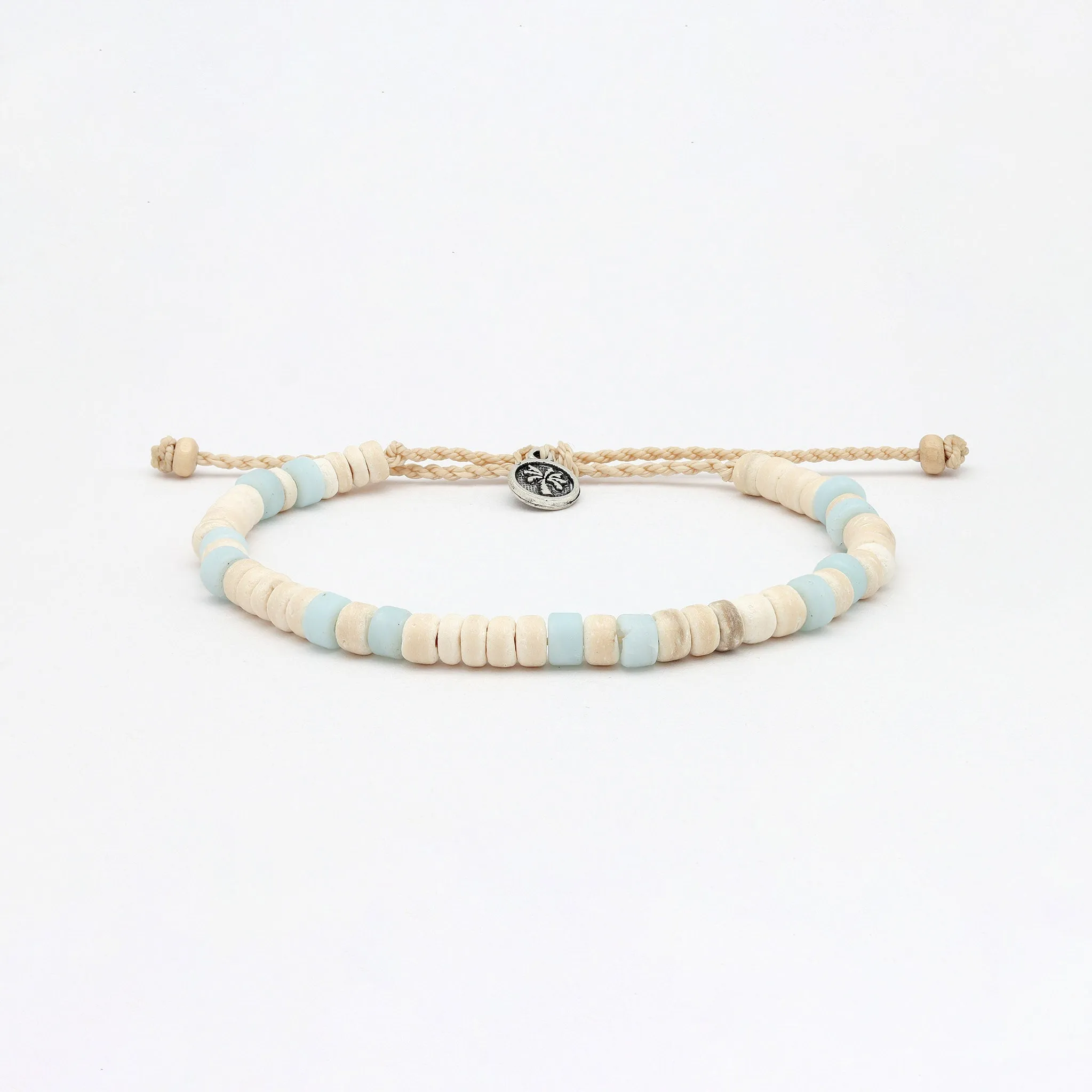 Samosir Natural Beaded Anklet