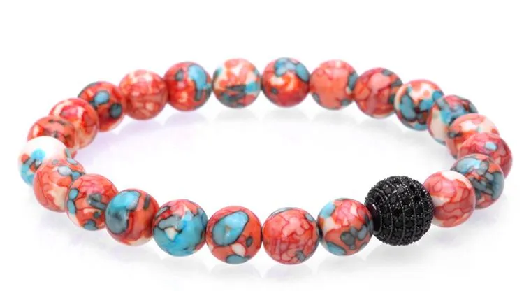 Sapphire & Tourmaline 'Universidad De La Vida' Beaded Bracelet