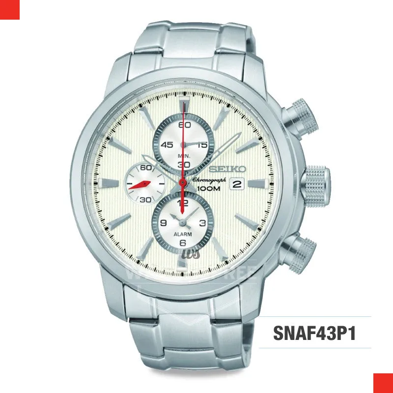 Seiko Chronograph Watch SNAF43P1 (Not For EU Buyers)