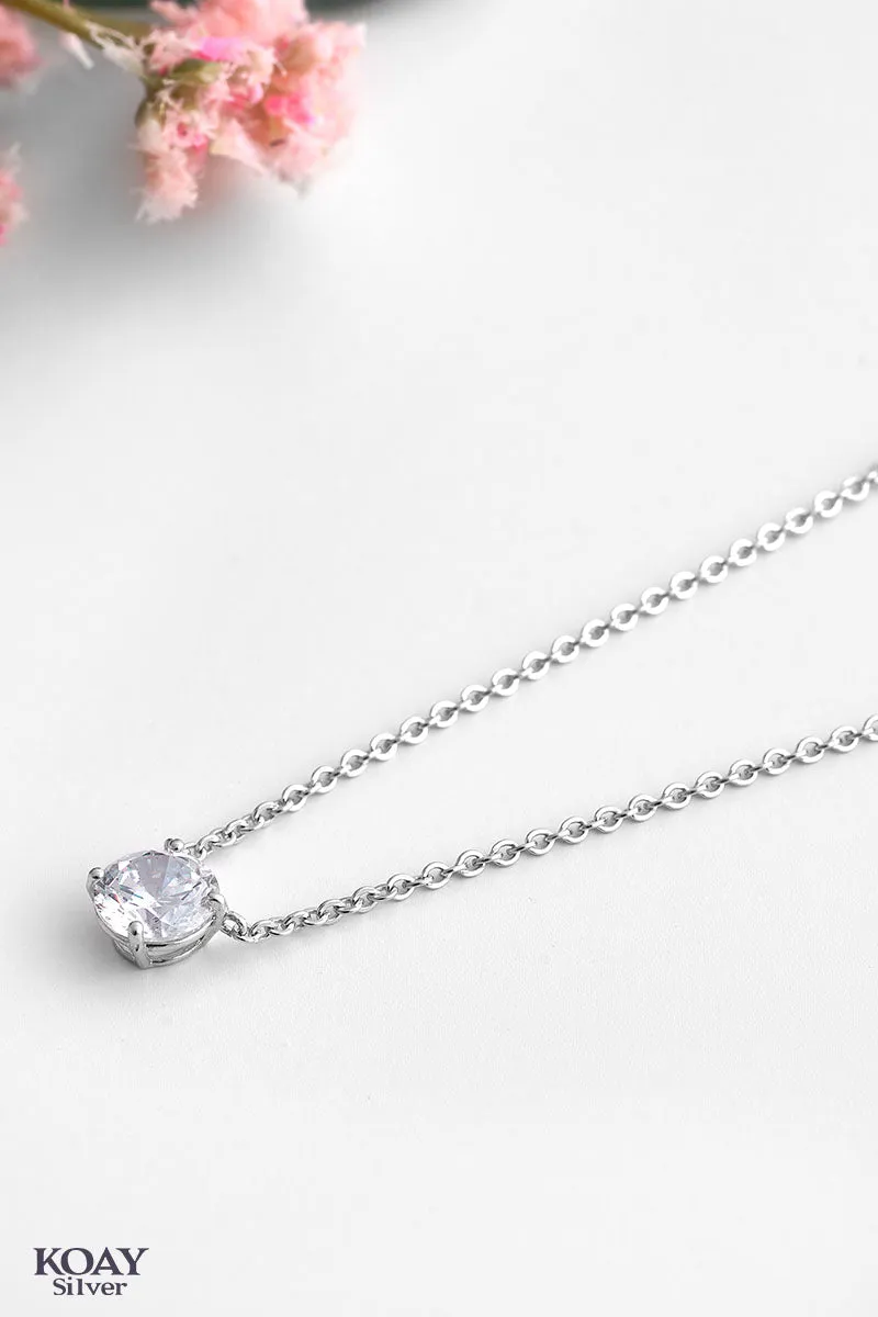 Single Zircon (03) Necklace