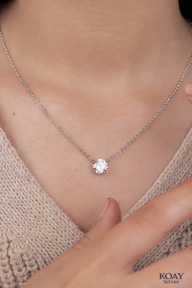 Single Zircon (03) Necklace