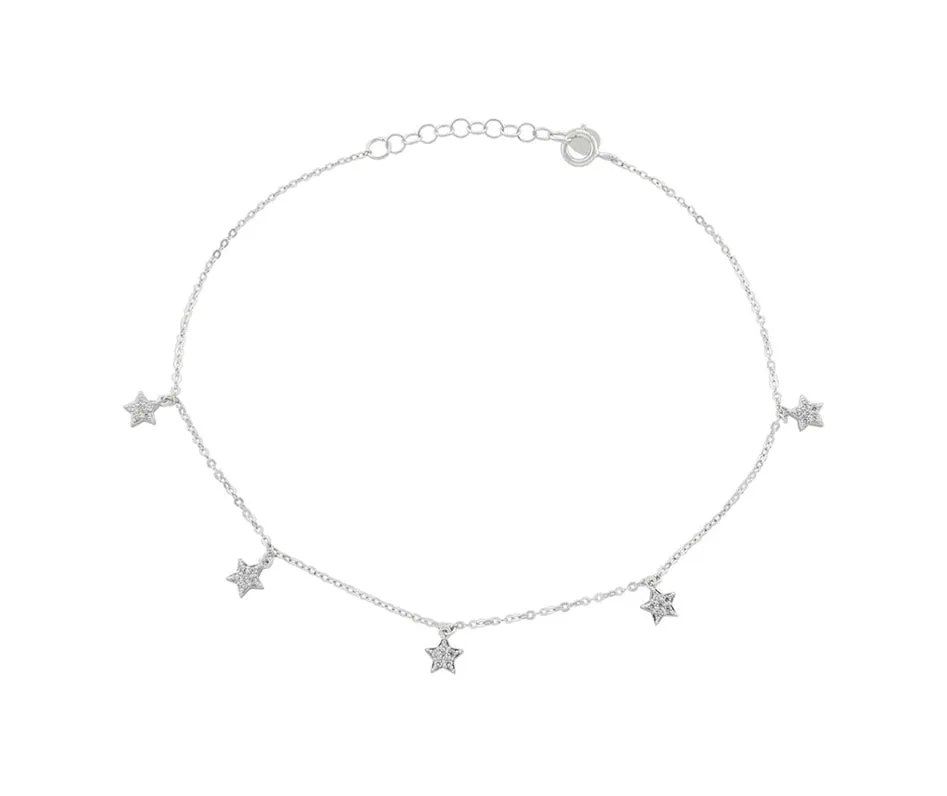 Star Drop Anklet