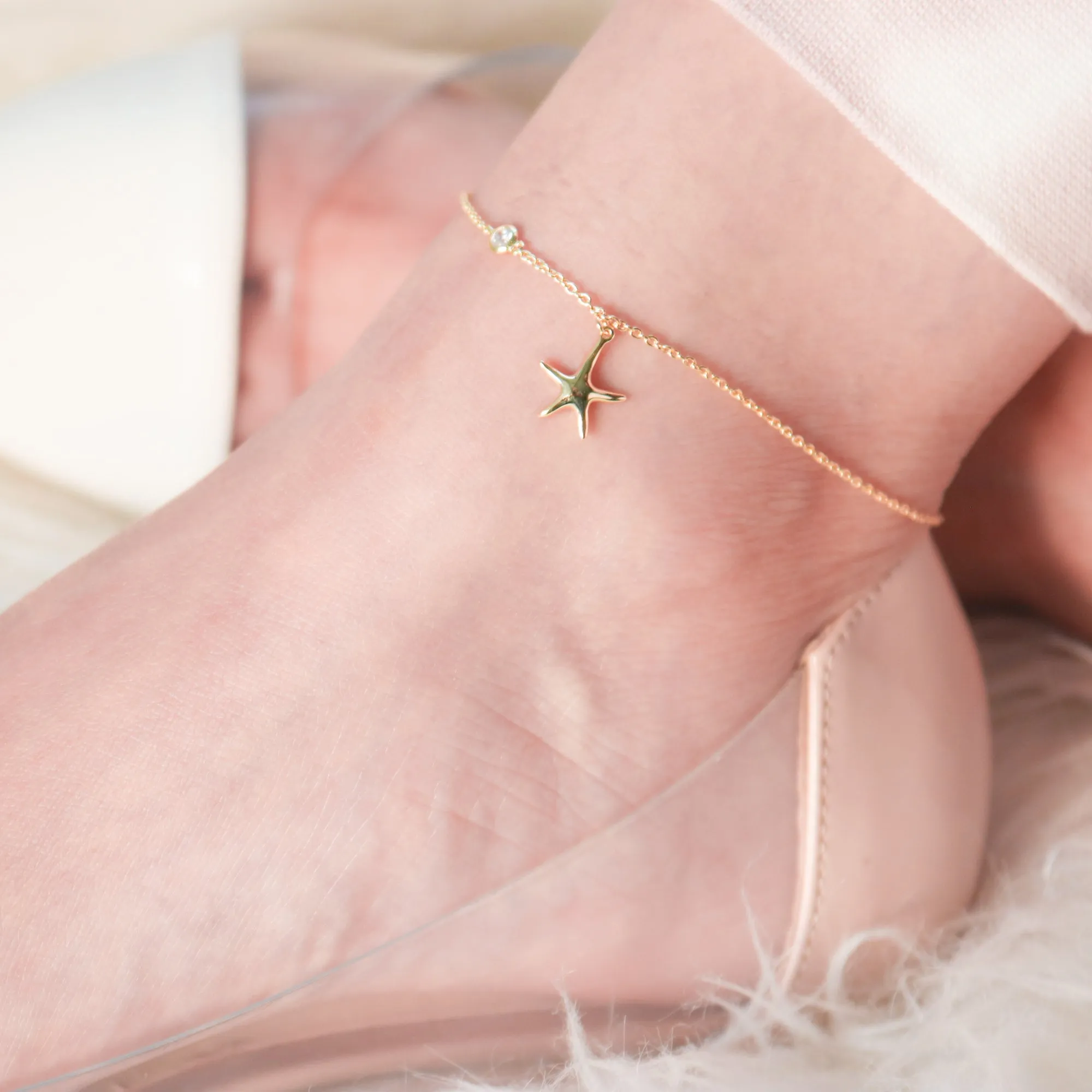 Starfish Anklet