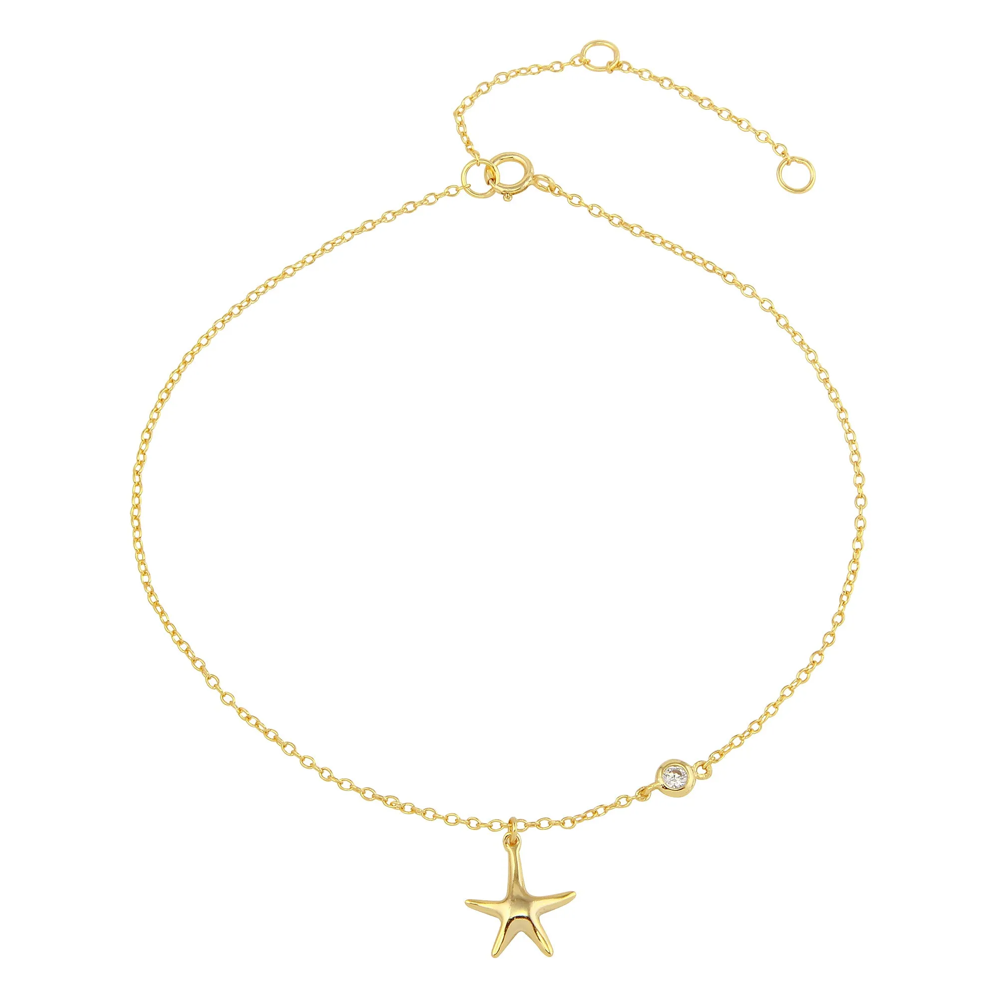 Starfish Anklet