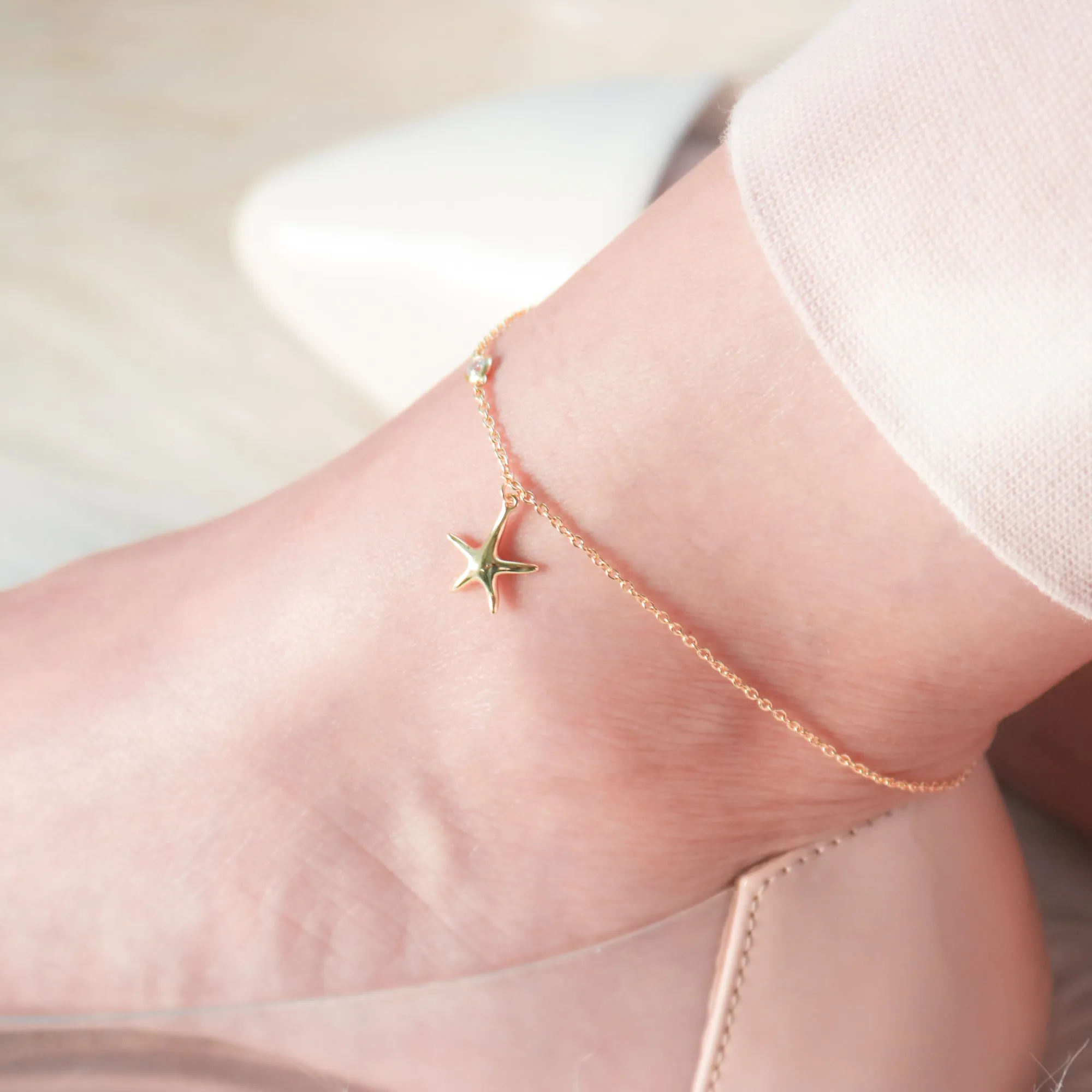 Starfish Anklet