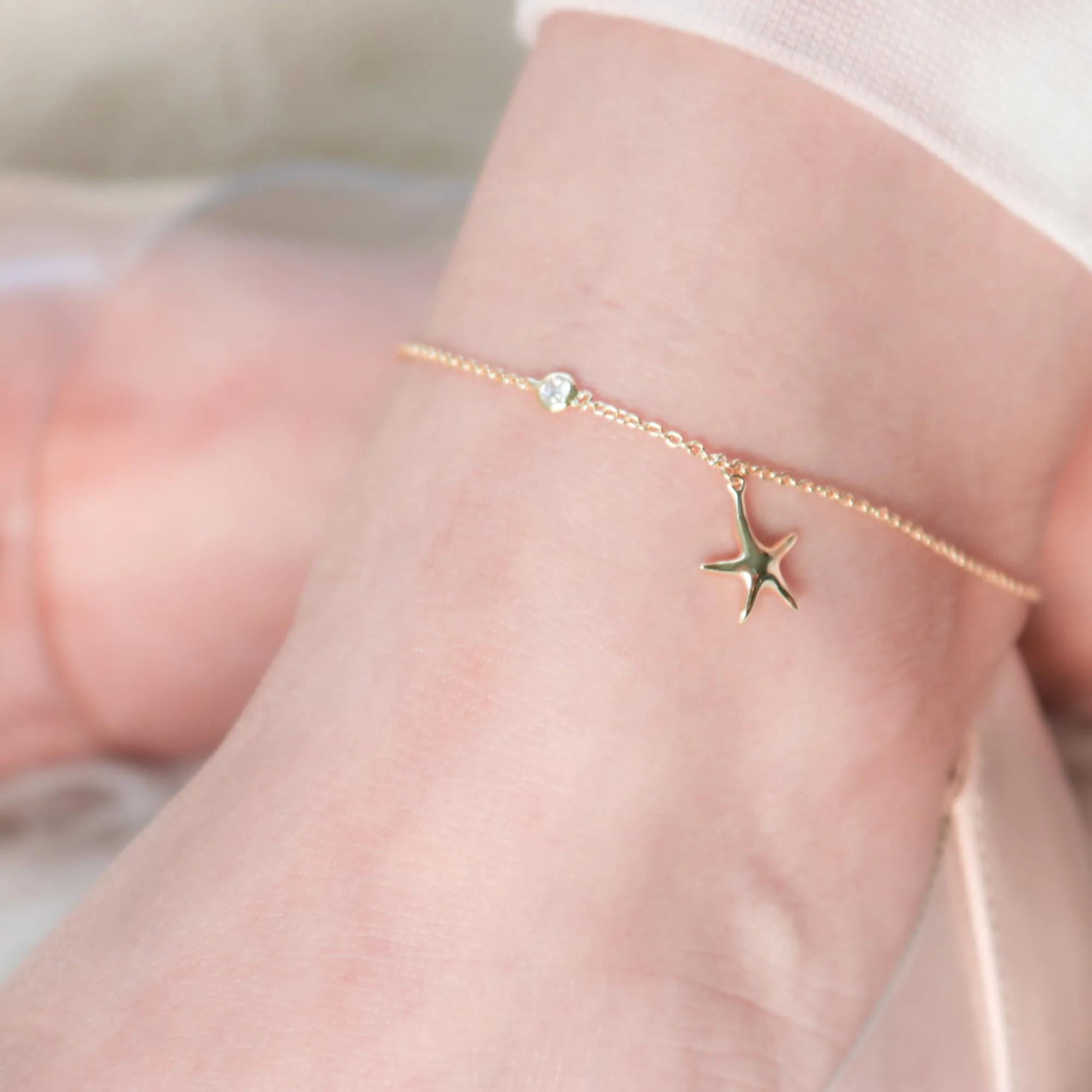 Starfish Anklet