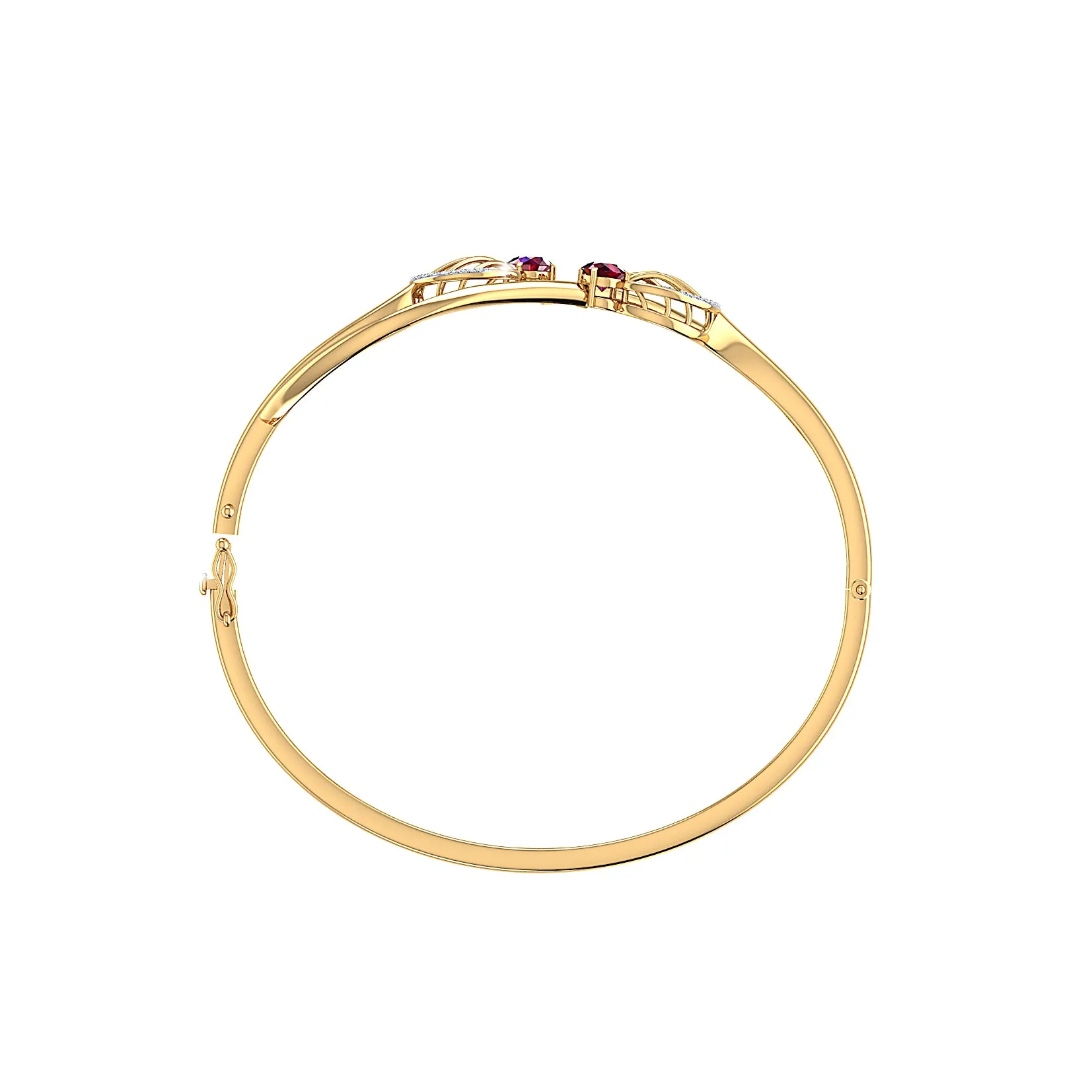 THE CASTER RUBY BRACELET