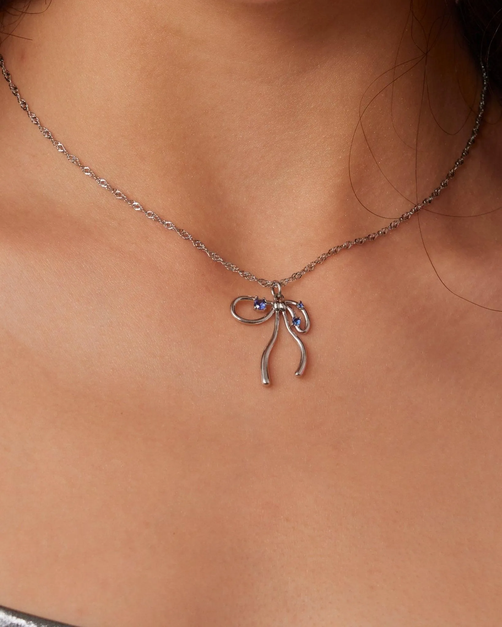 The Miffy Necklace in Silver