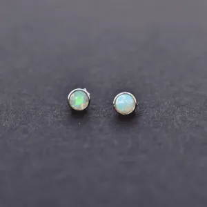 Tiny Star - Opal studs