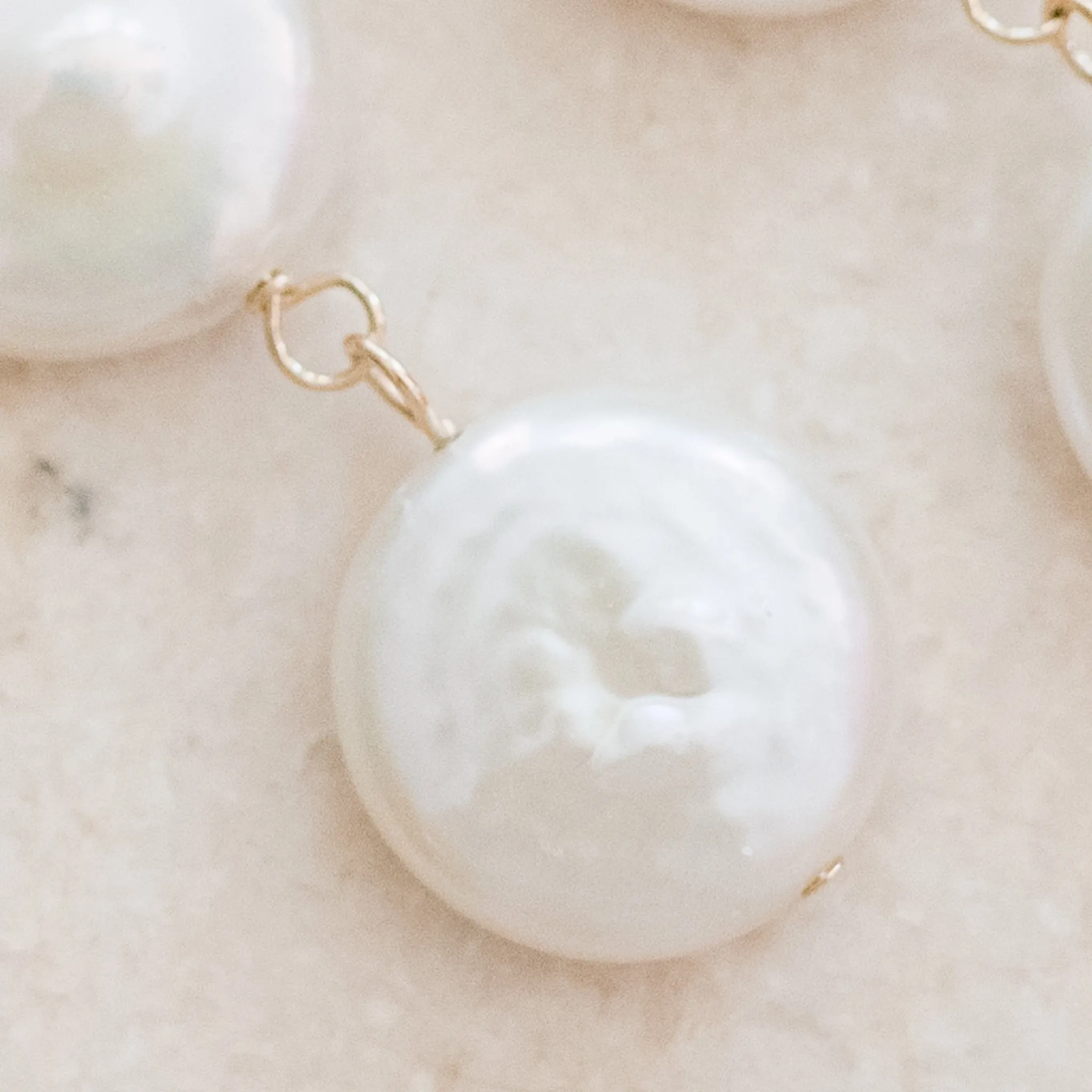 Triple Coin Pearl Earrings | Freshwater Pearl Earrings | By Pearly Girls