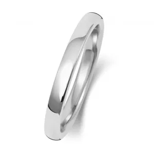 Wedding Band 18K Soft Court 2mm Wedding  Ring WQ131WL/I