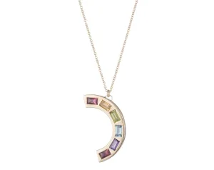 XL Deconstructed Rainbow Necklace